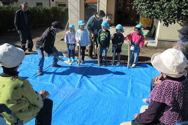 世代間交流（5歳児）